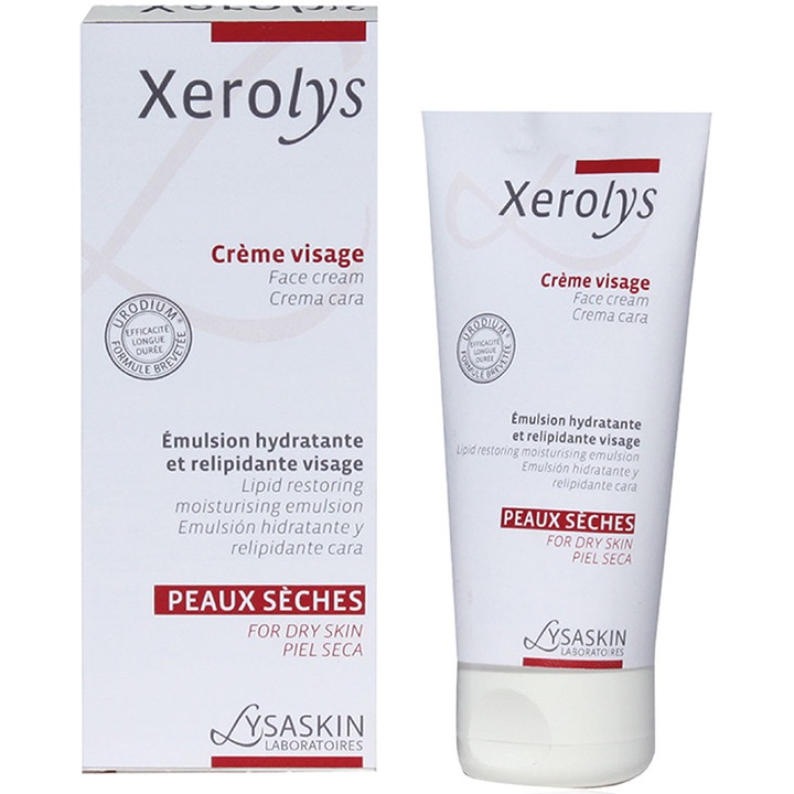 Успокояваща емулсия за лице LYSASKIN Xerolys, 50 мл