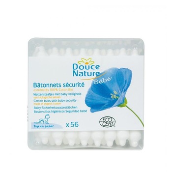 Betisoare pentru Urechi Bebelusi Douce Nature 56buc Betisoare pentru Urechi Bebelusi Douce Nature 56buc