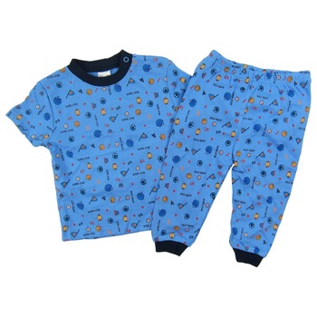 Pijama S20191 Primii Pasi, Albastru Pijama S20191 Primii Pasi, Albastru