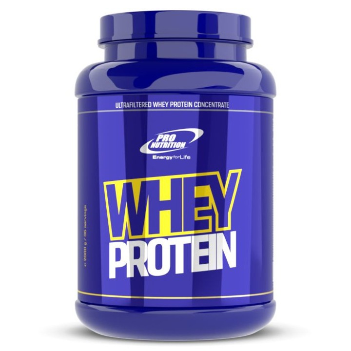 Concentrat Proteic, Whey Protein, vanilie, 2000g