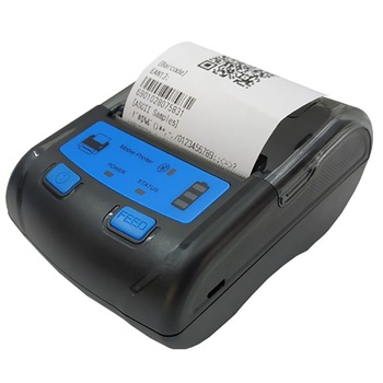 Imprimanta termica POS portabila, Euccoi, bluetooth, 58 mm, IOS, Android, Windows, 20 conexiuni simultane Imprimanta termica POS portabila, Euccoi, bluetooth, 58 mm, IOS, Android, Windows, 20 conexiuni simultane