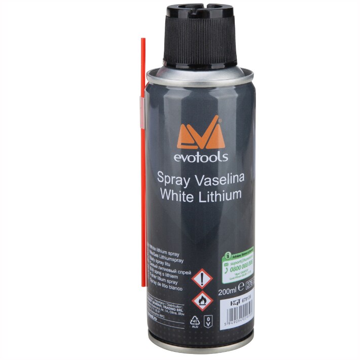 Spray, EVOTOOLS, Vaselina White Lithium, 200 ml