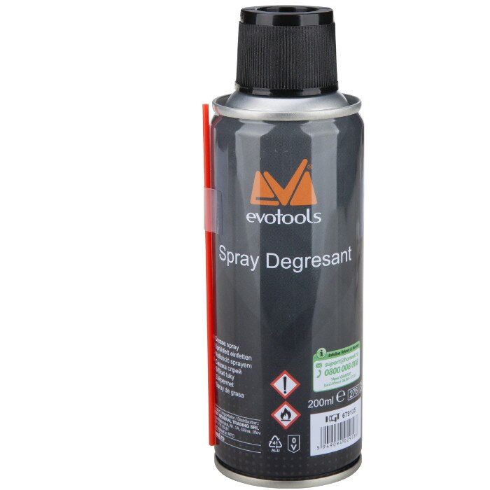 Spray, EVOTOOLS, degresant, extra subtire, 200 ml