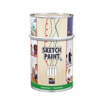 Vopsea whiteboard SketchPaint transparent Mat 0,5 L, Magpaint Vopsea whiteboard SketchPaint transparent Mat 0,5 L, Magpaint