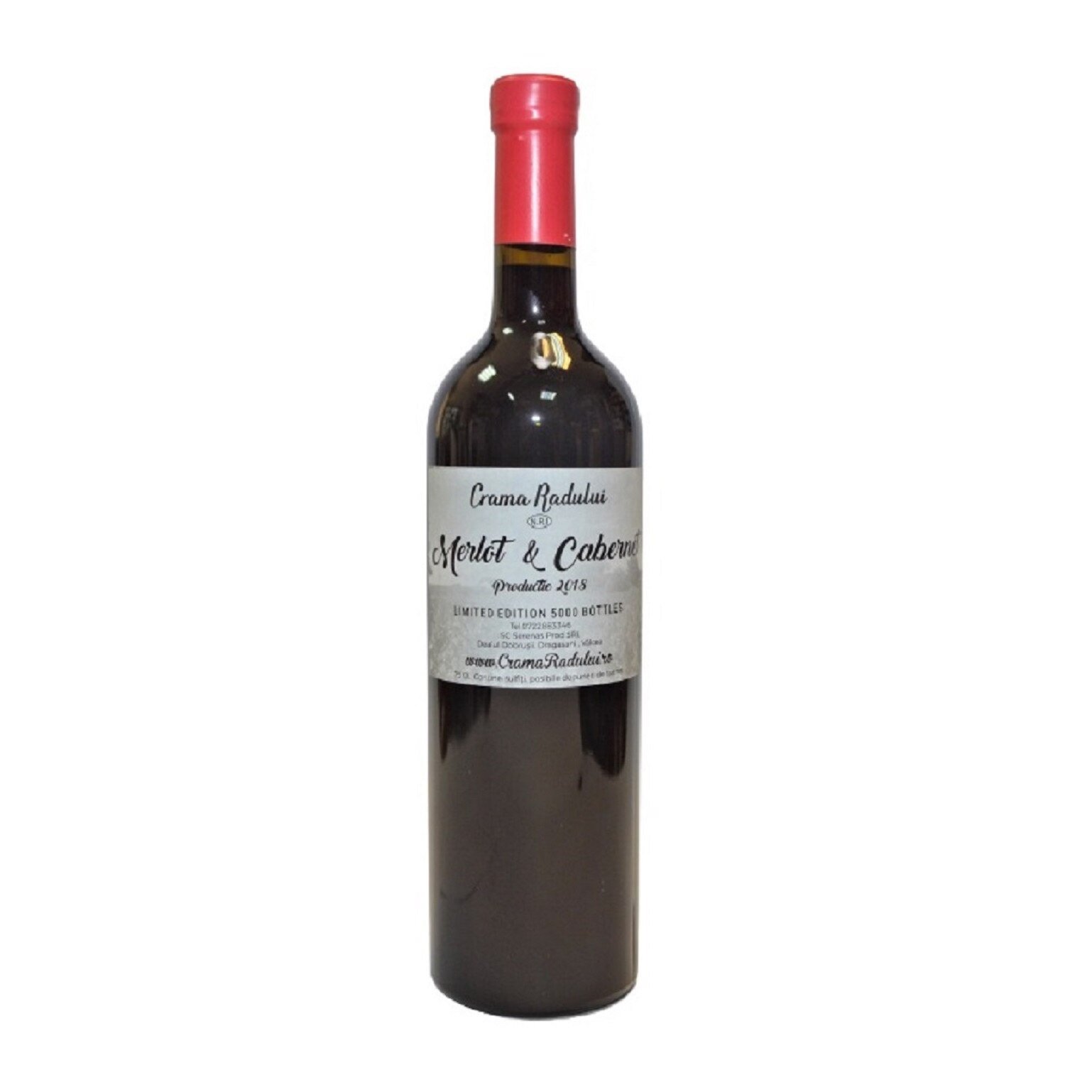 Vin rosu Crama Radului editie limitata 750 ml
