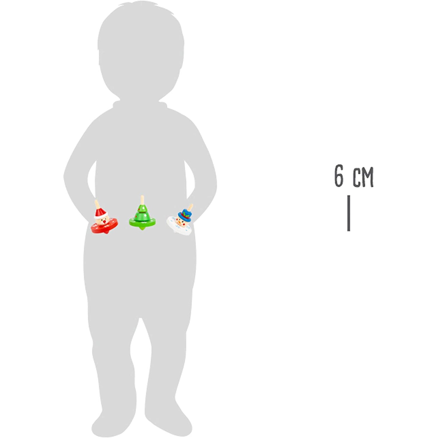 Set 3 titirezi, lemn, 3 ani+