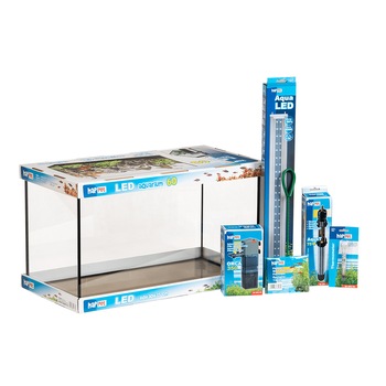 Set Complect Acvariu Happet LED 40cm 25l Set Complect Acvariu Happet LED 40cm 25l