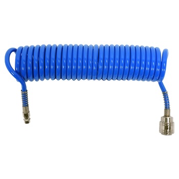 Furtun spiralat MICHELIN, 10m, 8x6mm, cuple rapide Furtun spiralat MICHELIN, 10m, 8x6mm, cuple rapide