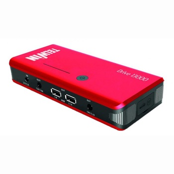 Robot de pornire + acumulator extern TELWIN, DRIVE 13000, Li-Ion 12000 mAh cu functie de pornire auto/moto 800 A Robot de pornire + acumulator extern TELWIN, DRIVE 13000, Li-Ion 12000 mAh cu functie de pornire auto/moto 800 A