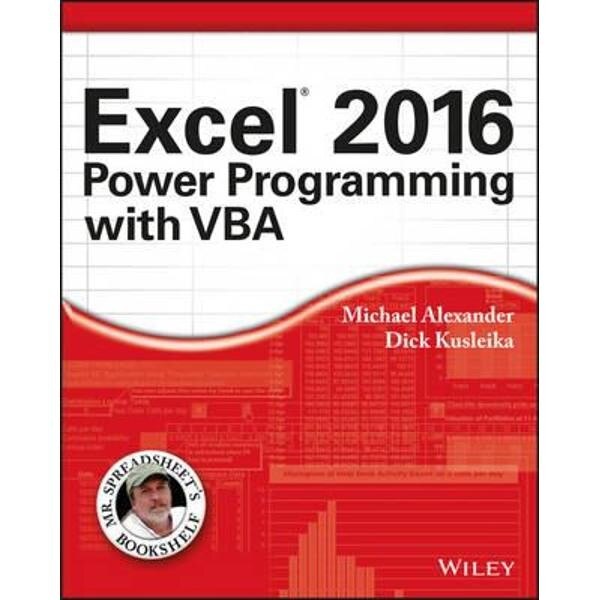 Excel 2016 Power Programming with VBA