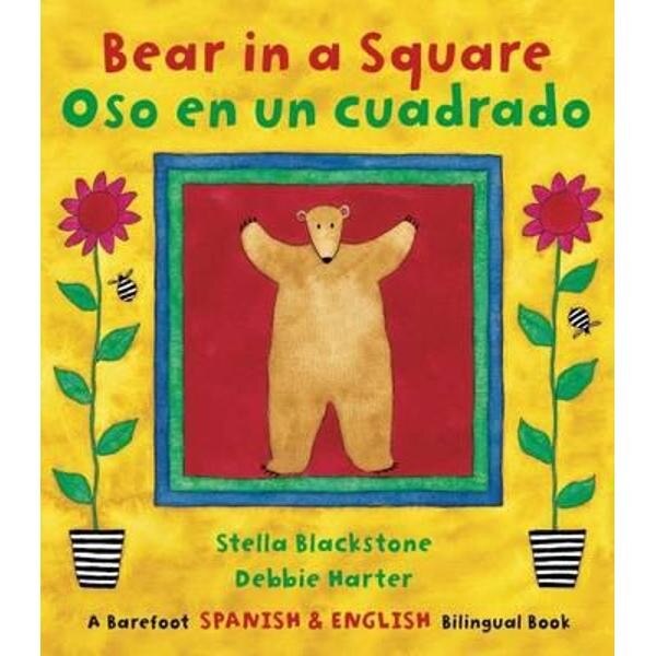 Bear in a Square Bilingual Spanish
