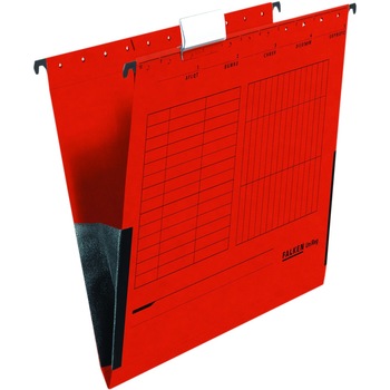 Dosar suspendabil Falken, rosu, plic, A4, 230g/mp, carton Dosar suspendabil Falken, rosu, plic, A4, 230g/mp, carton