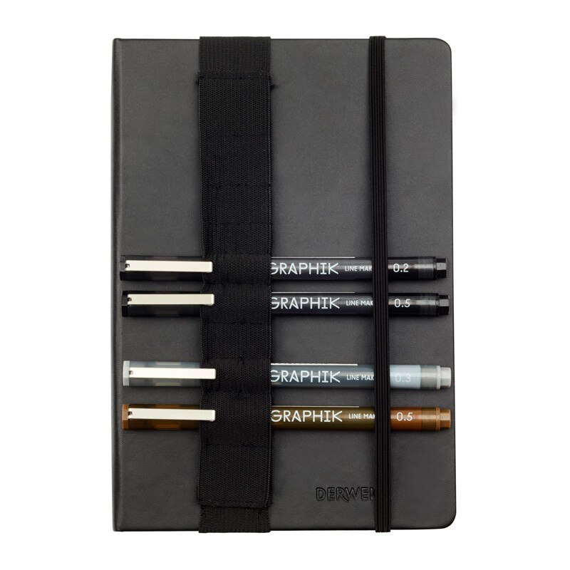 Set jurnal schita cu linere Graphik Derwent