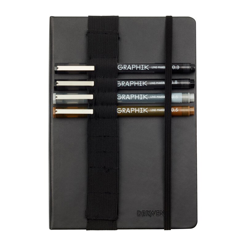 Set jurnal cu linere Graphik Derwent