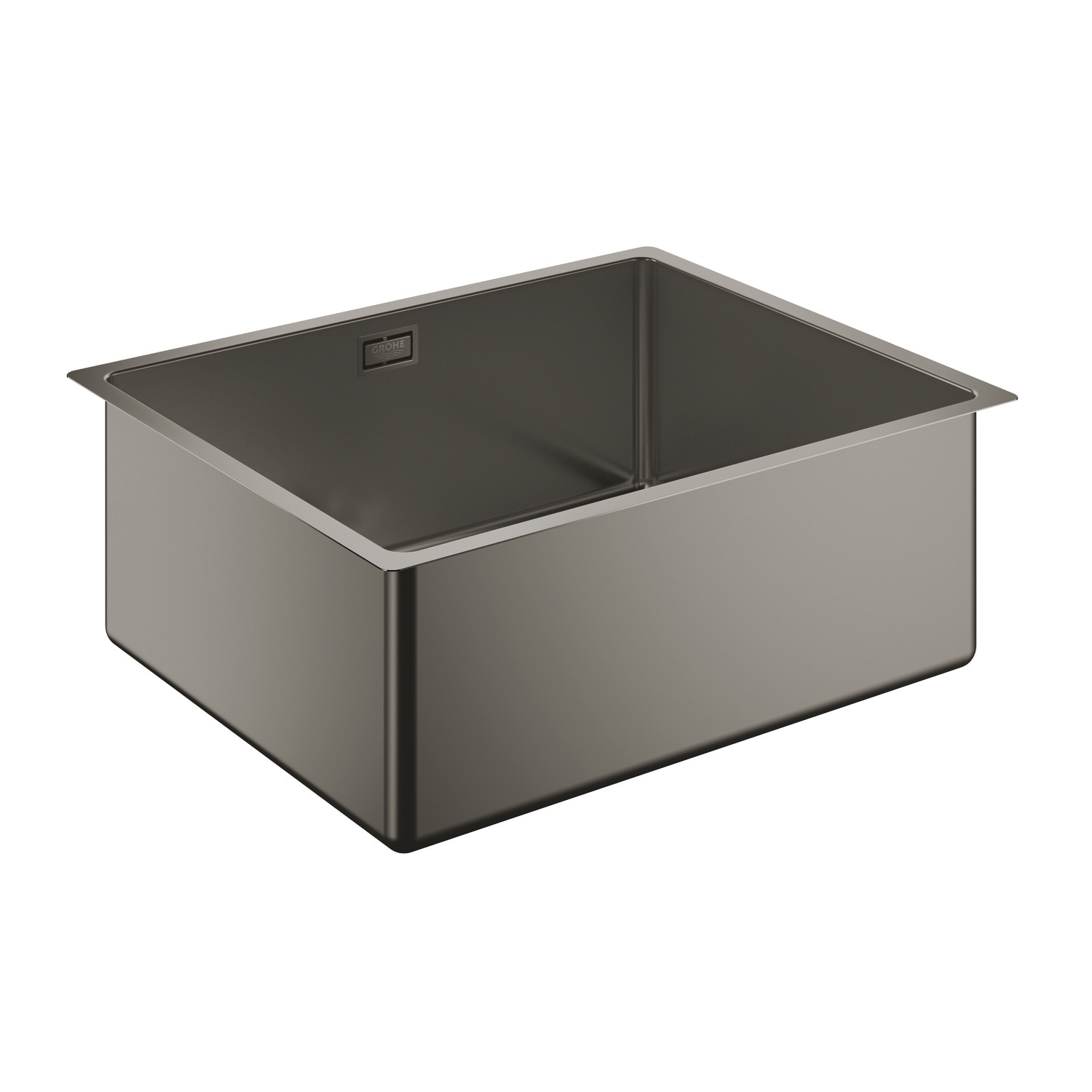 Chiuveta din otel inoxidabil Grohe K700U 31574AL0, 540 x 440 mm, 1 cuva, montare pe blat, mat, hard graphite