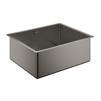 Chiuveta din otel inoxidabil Grohe K700U 31574AL0, 540 x 440 mm, 1 cuva, montare pe blat, mat, hard graphite Chiuveta din otel inoxidabil Grohe K700U 31574AL0, 540 x 440 mm, 1 cuva, montare pe blat, mat, hard graphite