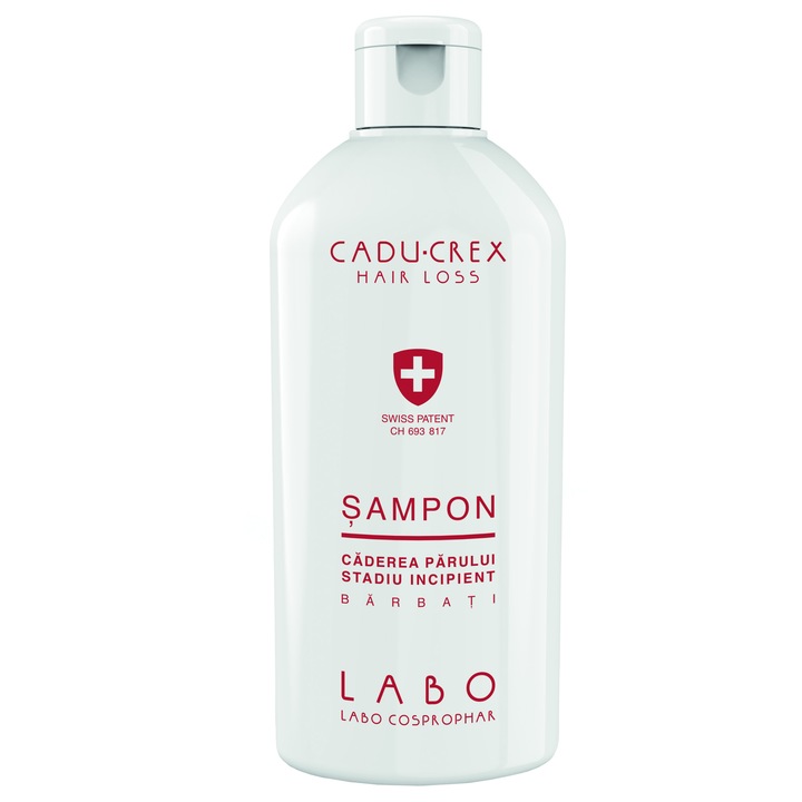 Sampon impotriva caderii parului stadiu initial Cadu-Crex, barbati, 200 ml