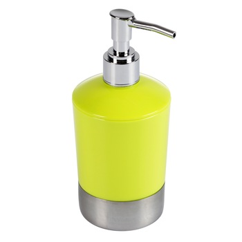 Dispenser sapun, verde, plastic +metal Dispenser sapun, verde, plastic +metal
