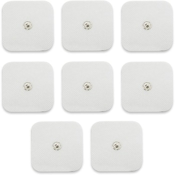 Set de electrozi gel autoadezivi E-Cron, Alb/ Negru, 4 cm, Placute electrod reutilizabile compatibile cu TENS, EMS, 8 buc Set de electrozi gel autoadezivi E-Cron, Alb/ Negru, 4 cm, Placute electrod reutilizabile compatibile cu TENS, EMS, 8 buc