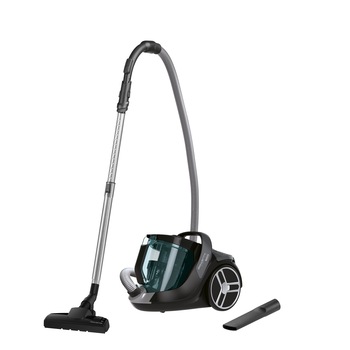 Aspirator fara sac ROWENTA Silence Force Cyclonic 4**** RO7212EA, 550W, motor Effitech, perie EasyBrush, sistem filtrare eficient, capacitate recipient 2.5L, verde Aspirator fara sac ROWENTA Silence Force Cyclonic 4**** RO7212EA, 550W, motor Effitech, perie EasyBrush, sistem filtrare eficient, capacitate recipient 2.5L, verde