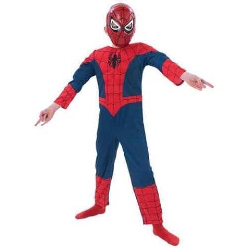 Costum Spiderman clasic 7-9 ani