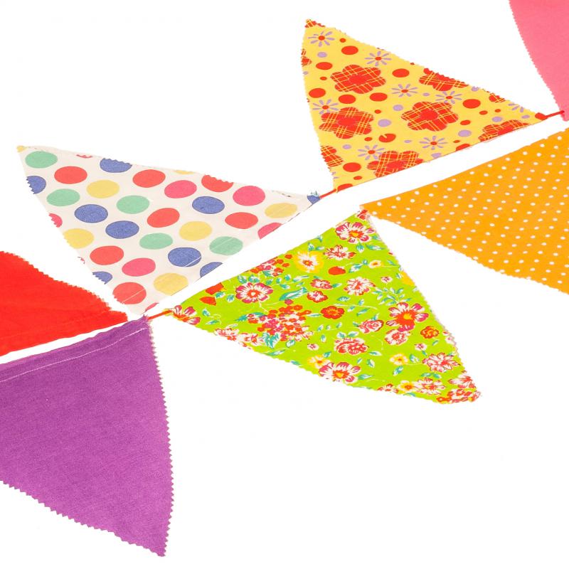 Jucarie textila pentru bebelusi U-Grow, Party Flags