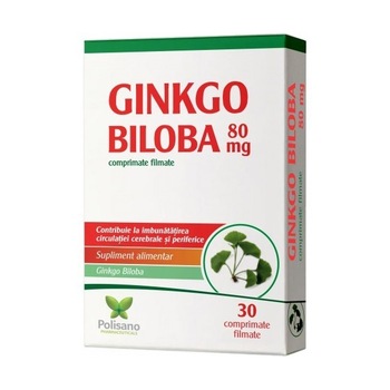 Ginkgo Biloba 80 mg- 30 cpr film (3*10) Ginkgo Biloba 80 mg- 30 cpr film (3*10)