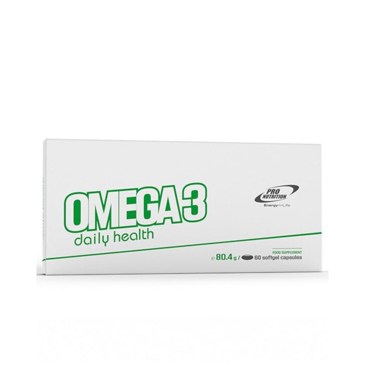 Pro Nutrition Omega 3 többszörösen telítetlen zsírsav, 60 kapszula