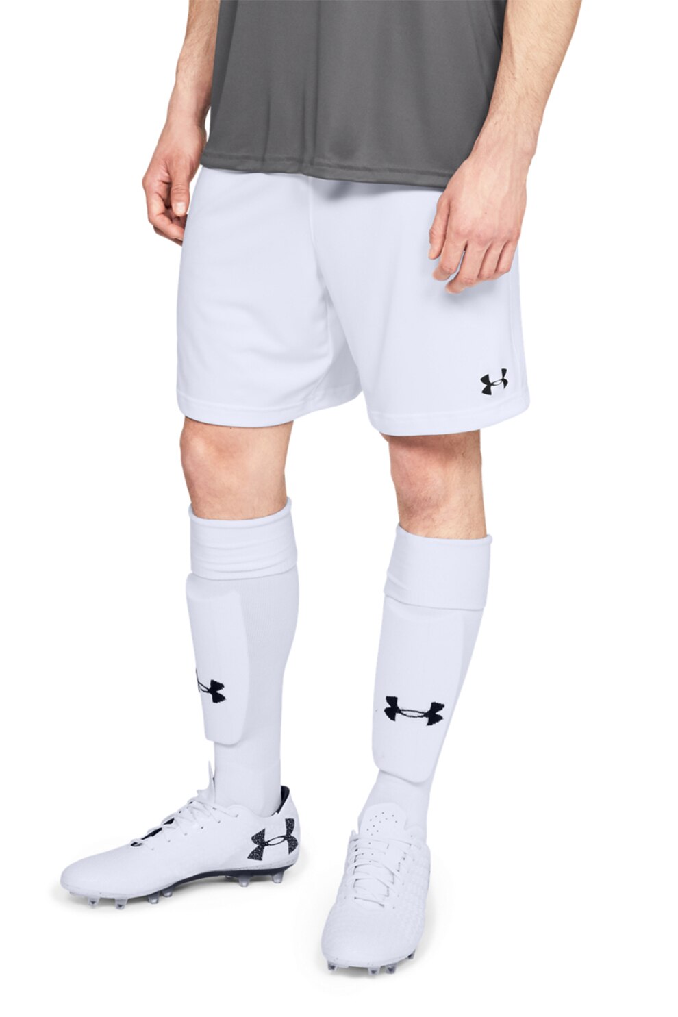 Under Armour, Pantaloni scurti pentru fotbal Golazo 2.0, Alb