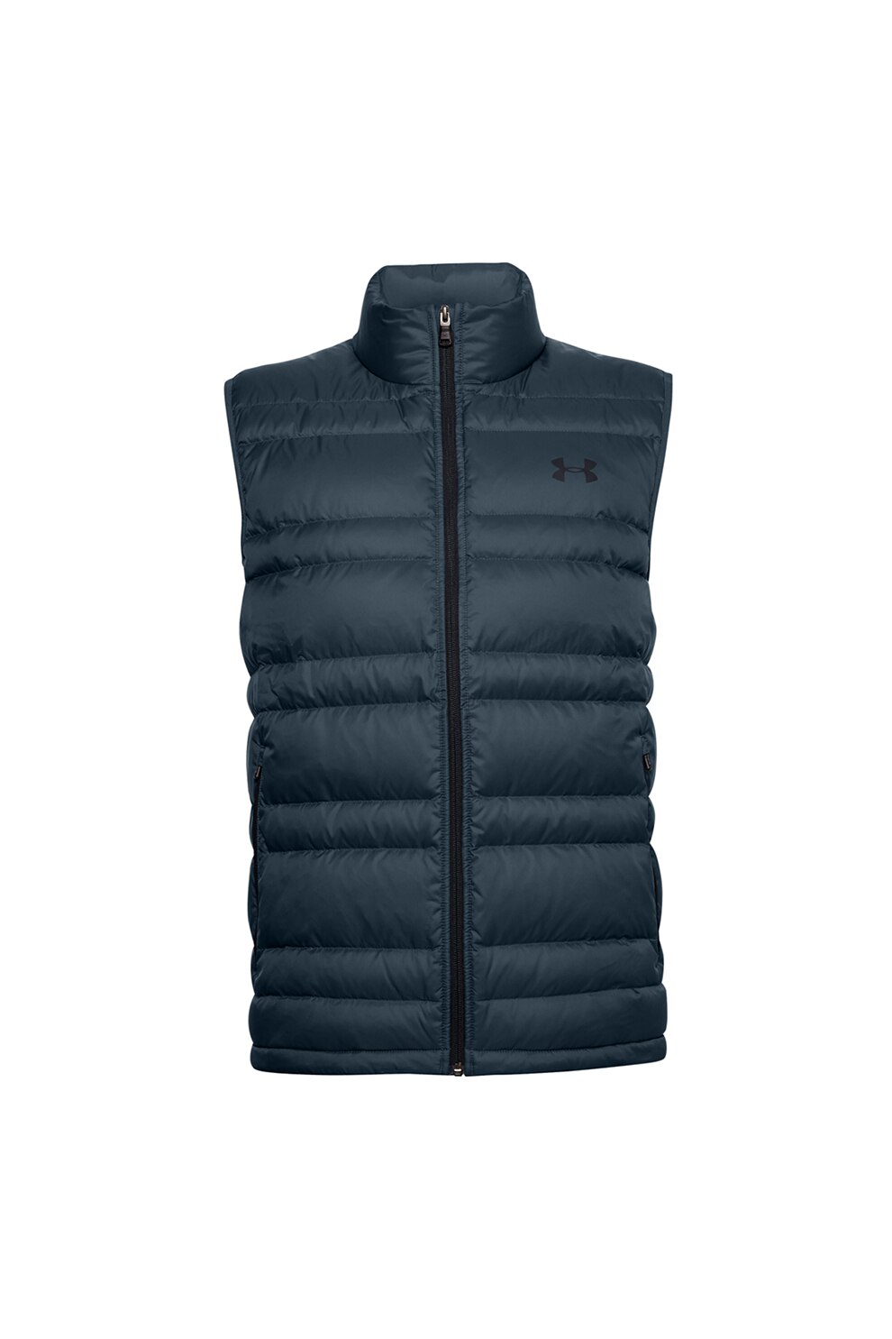 Under Armour, Vesta lejera impermeabila cu umplutura de puf, pentru antrenament Armour, Bleumarin
