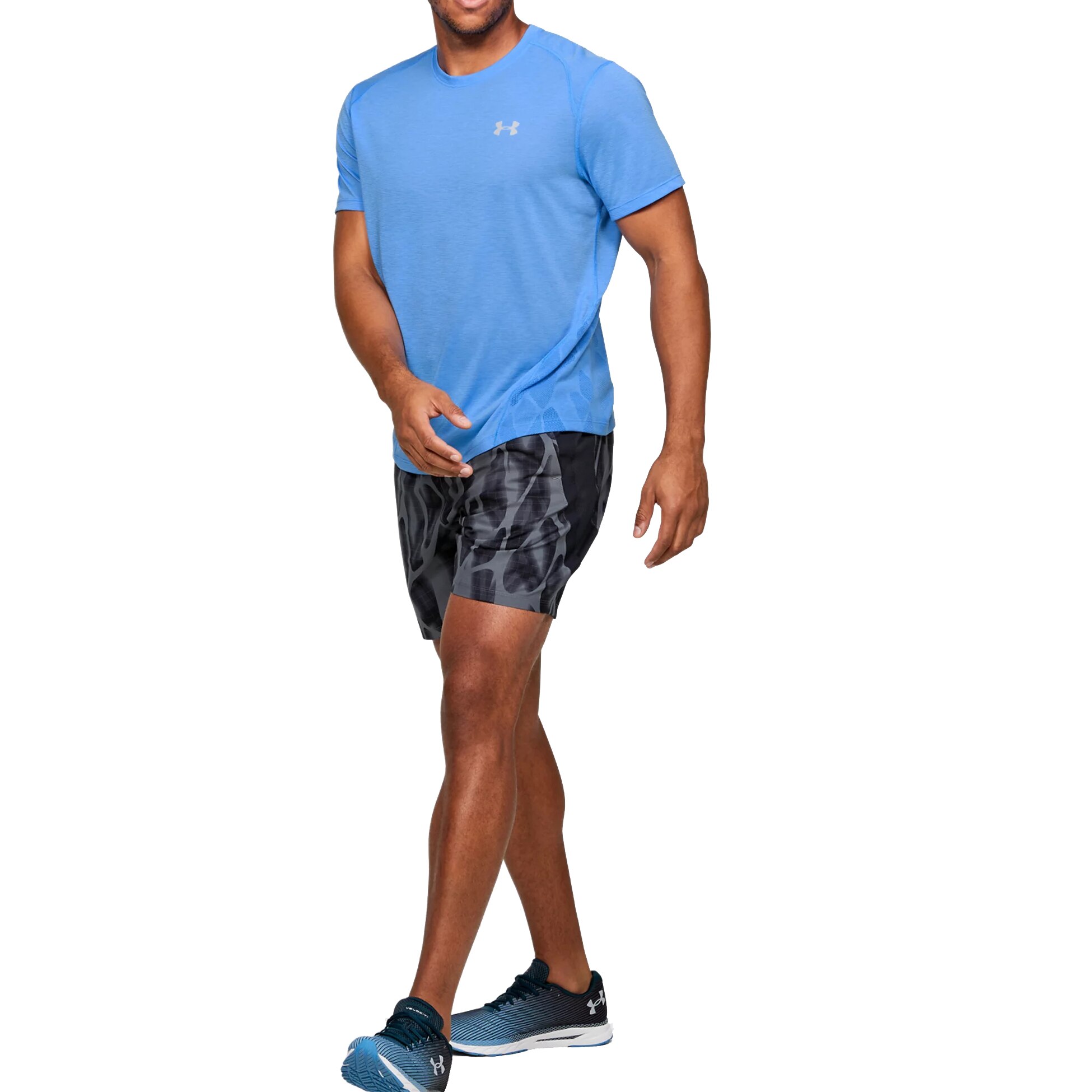 Tricou barbati Under Armour Streaker 2.0 , S INTL, Albastru, Albastru
