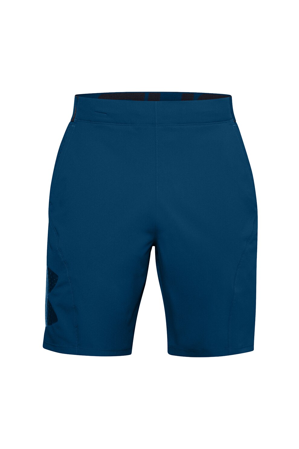 Under Armour, Pantaloni scurti tesuti pentru fitness Vanish, Bleumarin/Negru