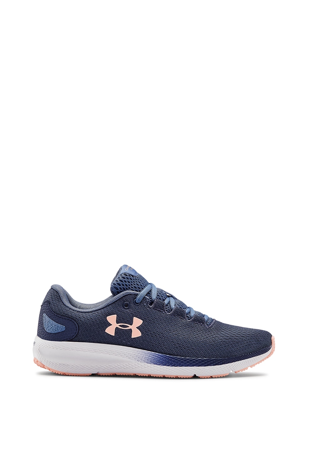 Under Armour, Pantofi din plasa tricotata pentru alergare Charged Pursuit 2