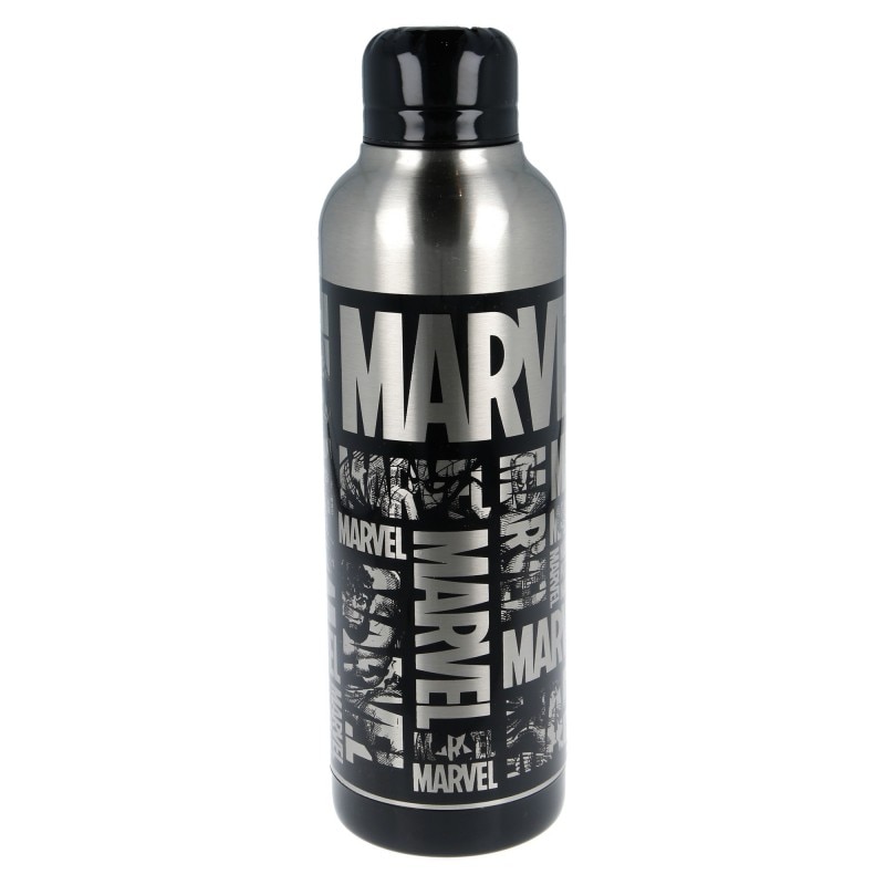 Sticla apa pentru copii Marvel , 515ml , Inox , 00261, Argintie