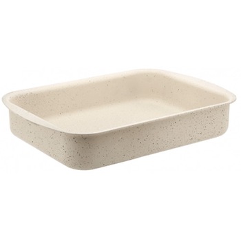 Tava dreptunghulara 35x30x7cm Granite Crem MN018950 Tava dreptunghulara 35x30x7cm Granite Crem MN018950