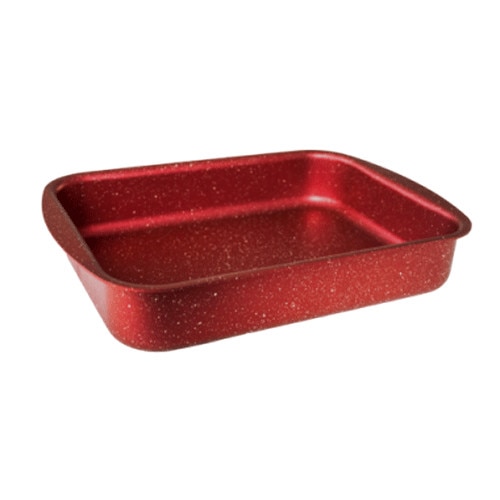 Tava dreptunghulara 35x30x7cm GRANITE-RED MN0189152