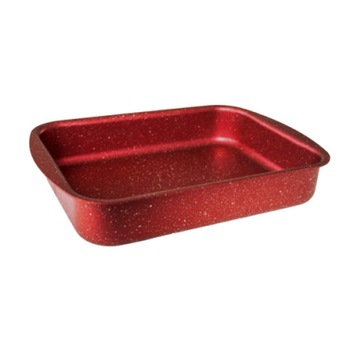 Tava dreptunghulara 35x30x7cm GRANITE-RED MN0189152 Tava dreptunghulara 35x30x7cm GRANITE-RED MN0189152