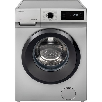 Masina de spalat Toshiba TW-BJ80S2SK, 7kg, 1200 rpm, Clasa B, Motor Inverter, Argintiu Masina de spalat Toshiba TW-BJ80S2SK, 7kg, 1200 rpm, Clasa B, Motor Inverter, Argintiu