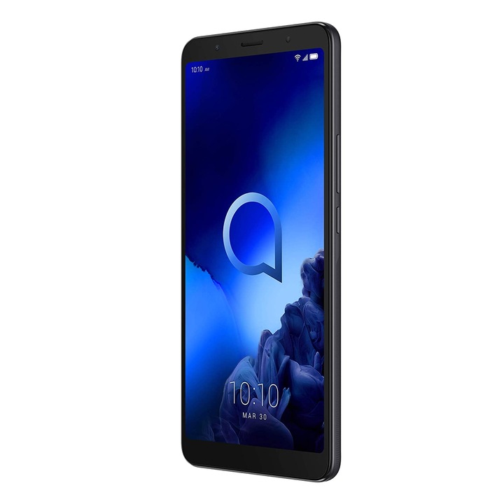 Telefon mobil Alcatel 3C (2019) 5006D, Dual SIM, 16GB, 3G, Volcano Black