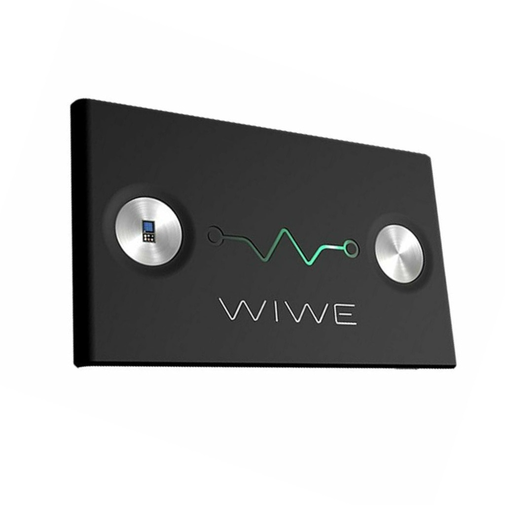 Dispozitiv de masurare EKG, WIWE, Negru