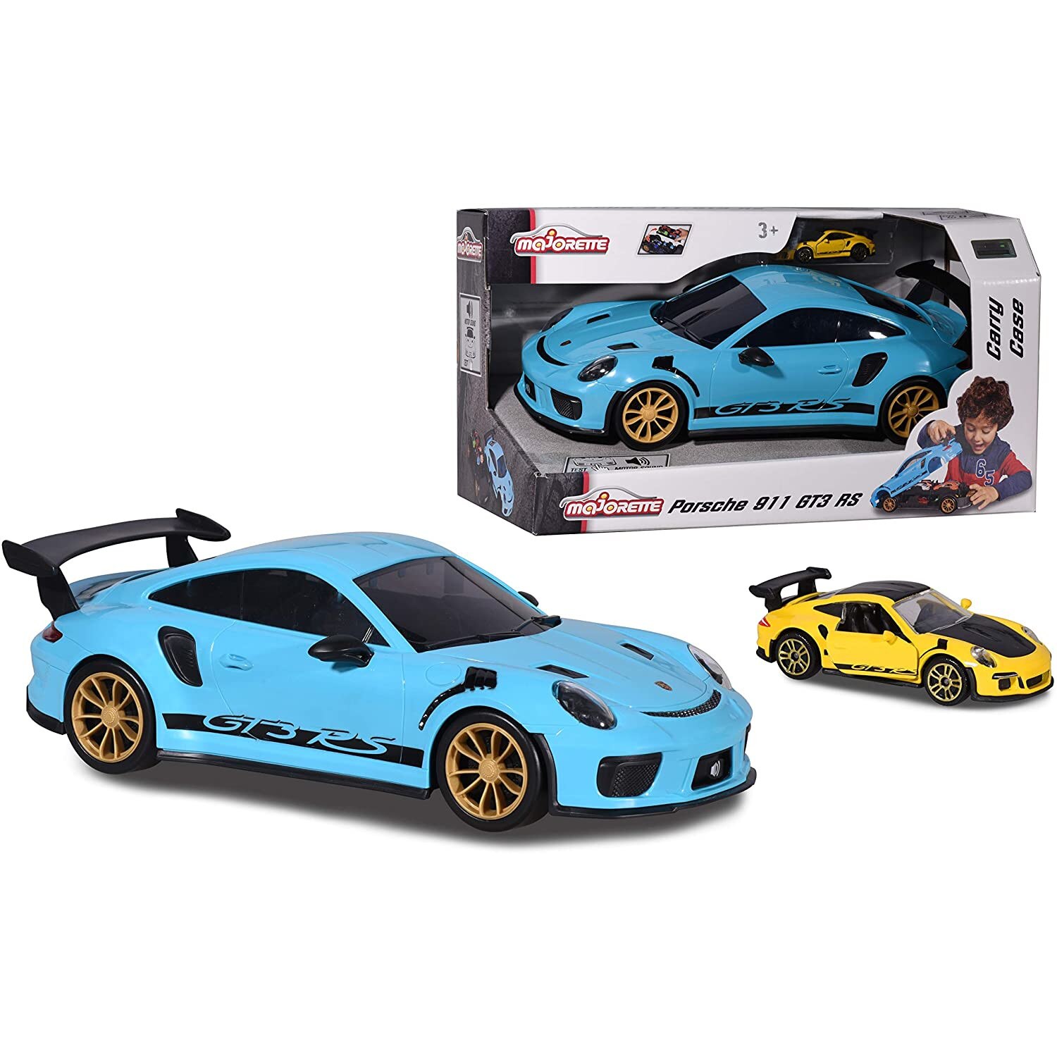 Masina Majorette Porsche 911 GT3 RS Carry Case cu masina Porsche 911 GT RS24470
