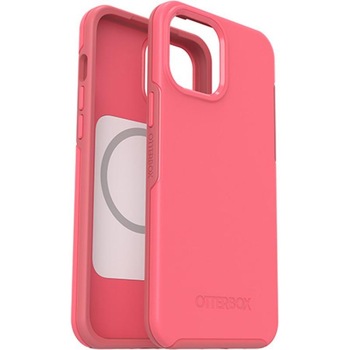 Carcasa antimicrobiana Otterbox Symmetry Plus iPhone 12 Pro Max, compatibila MagSafe, Tea Petal Pink Carcasa antimicrobiana Otterbox Symmetry Plus iPhone 12 Pro Max, compatibila MagSafe, Tea Petal Pink