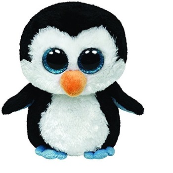 Jucarie de plus TY - Beanie Boos, Pinguinul Waddles, 24 cm Jucarie de plus TY - Beanie Boos, Pinguinul Waddles, 24 cm