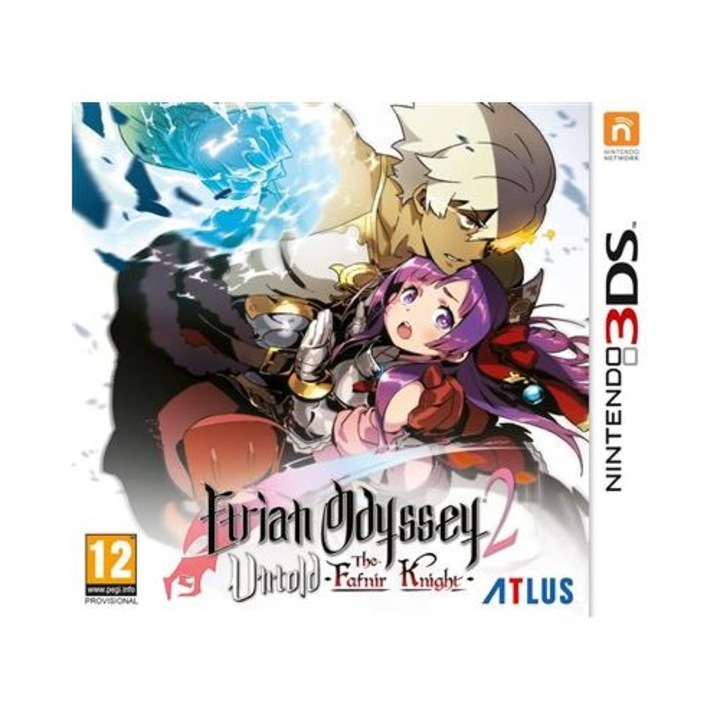 Etrian Odyssey 2 Untold The Fafnir Knight Nintnedo 3Ds Game
