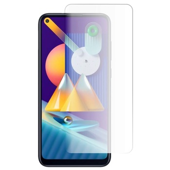 Folie Sticla 9H pentru Samsung Galaxy M11, 2.5D, 0.3mm, Transparenta Folie Sticla 9H pentru Samsung Galaxy M11, 2.5D, 0.3mm, Transparenta