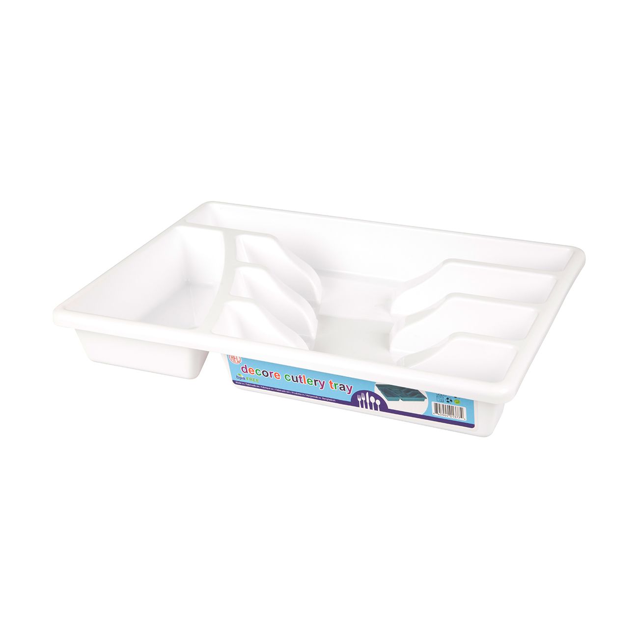 Tava tacamuri, 34x24 cm, alba