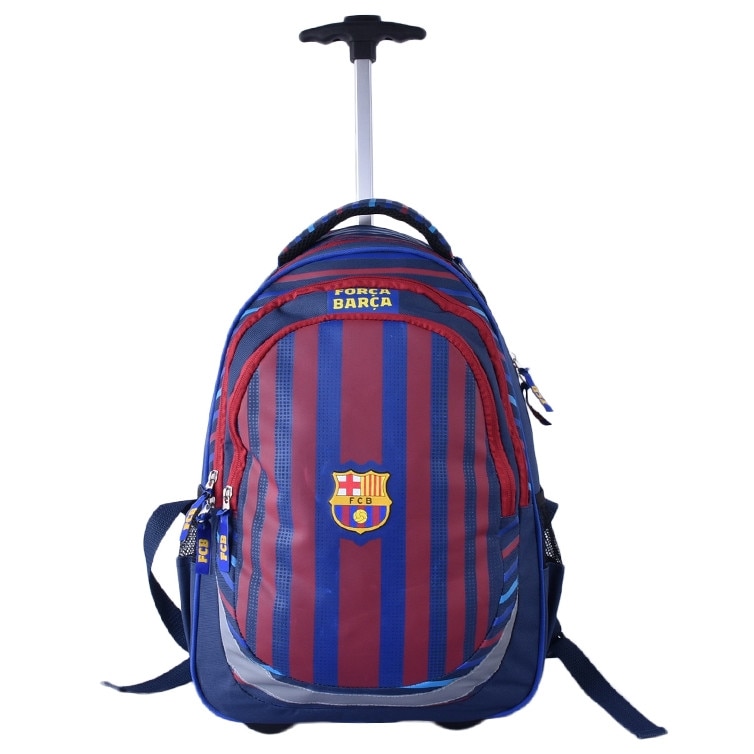 Ghiozdan troler clasele I-IV albastru inchis Barcelona, School Friendly