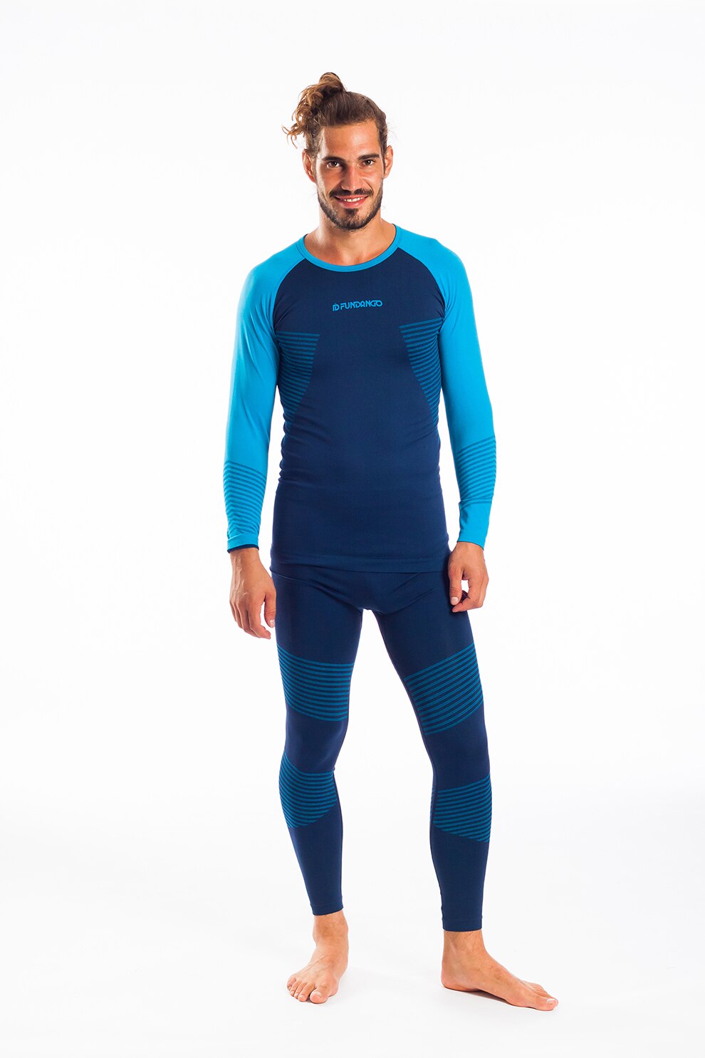 Fundango, Set de bluza si colanti pentru ski, Albastru