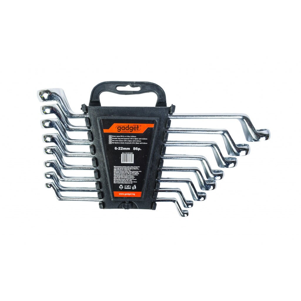 Set 8 chei inelare Gadget 6-22 mm Cr-V