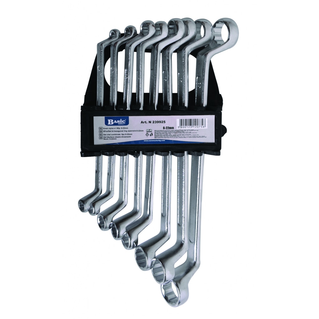 Set 8 chei inelare cotite Gadget 6-22 mm